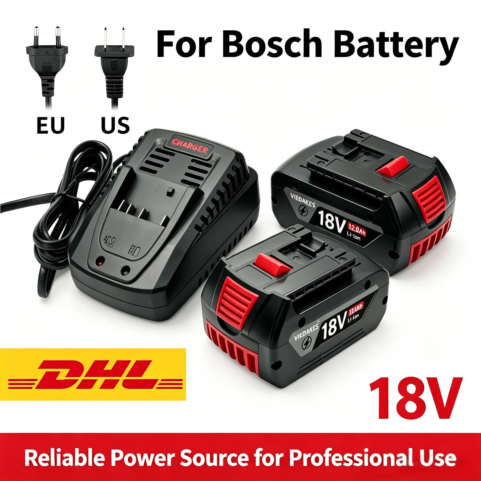 Bosch Drill Gsb 18V - Für Bosch BAT618 Akku 18V 8000mAh