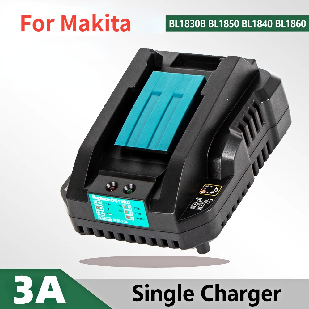 Makita Drill Hp1640 - DC18RC Li-Ionen-Akku 3A Ladegerät für Makita