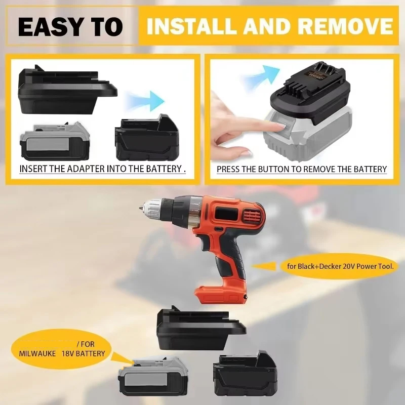 Adapter für Black & Decker Wer – Black+Decker Tool Cordless Bewertung und Preis