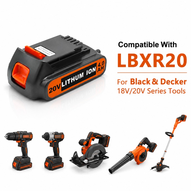 20V 6,0Ah Akku für Black&Decke – Black+Decker Tool Cordless Bewertung und Preis