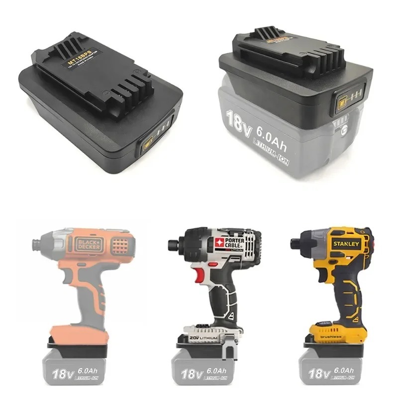 MT18BPS-Adapter für 18-V-Batte – Black+Decker Tool Cordless Bewertung und Preis