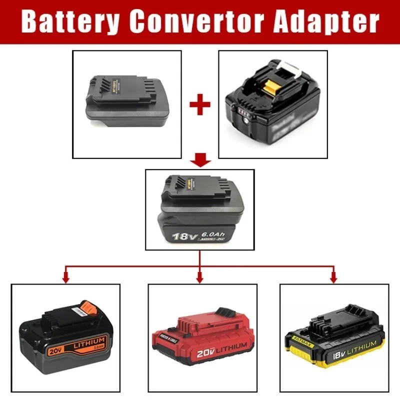 MT18BPS-Adapter für 18-V-Batte – Black+Decker Tool Cordless Bewertung und Preis