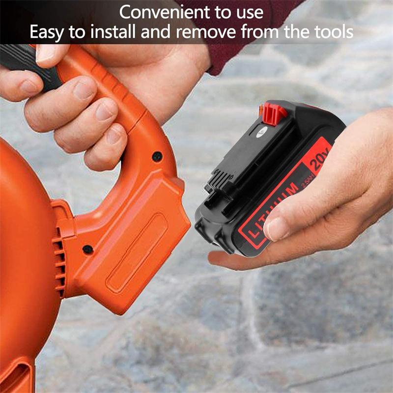3000mAh 20V Lithium-Akku Ersat – Black+Decker Tool 20V Max Bewertung und Preis